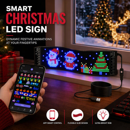 Flexibel LED-display för bil med smart appstyrning