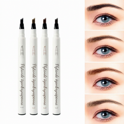 Microblading Viervork Flytande Ögonbrynspenna