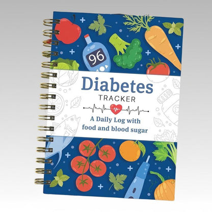 Diabetesdagbok med livsmedelslista