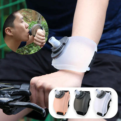 Sportvattenflaska med handledsrem, 200 ml