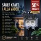 ⏳SISTA DAGEN AV REA – 50 % RABATT!🔥Vattentät uttagskontakt för utomhusbruk