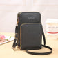 🔥-Läder liten crossbody väska/mini messenger axel handväska--😍49% rabatt😍