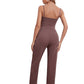 Pyjamasset 3 delar knutna byxor