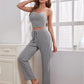 Pyjamasset 3 delar knutna byxor