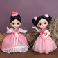 Miniatyrprinsessdockor för flickor