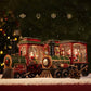 Julklapp tåg kristallkulor dekoration