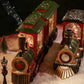 Julklapp tåg kristallkulor dekoration