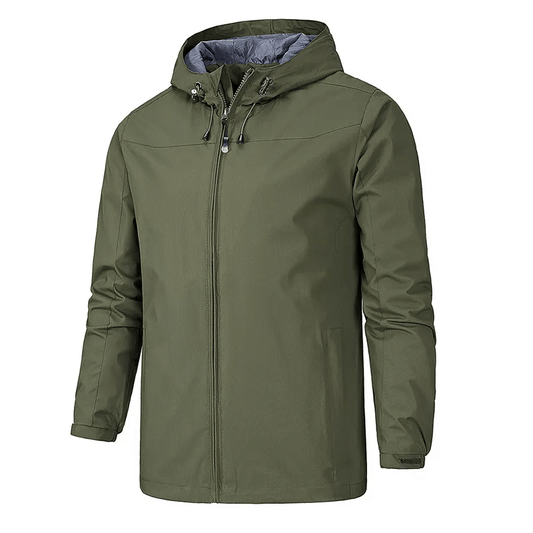 Men's Solid Color Windproof Mountaineering Jacket Coat