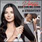 2-in-1 portable curling comb and hair straightener