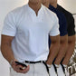 2023 Mäns gentleman -affärer Short -Sleeved Fitness T-tröja